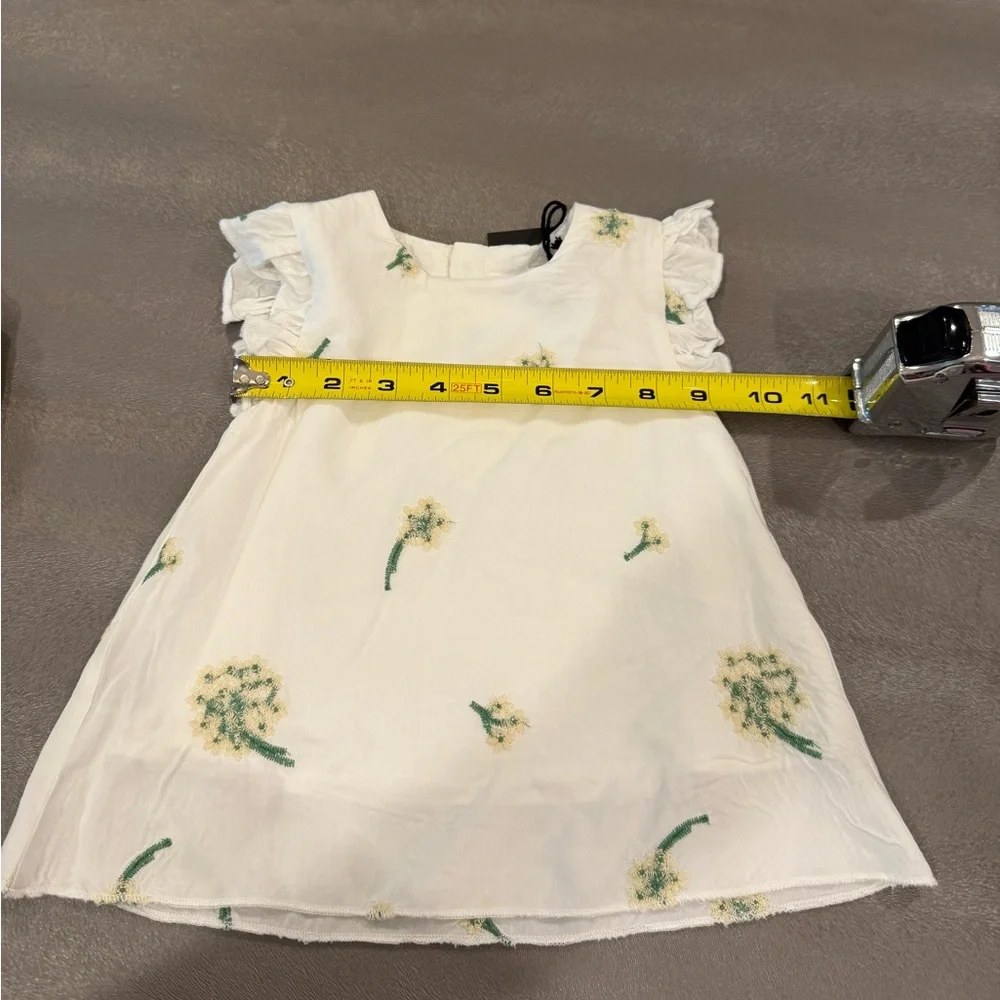 Klai White Floral Baby Set. Size 9 months